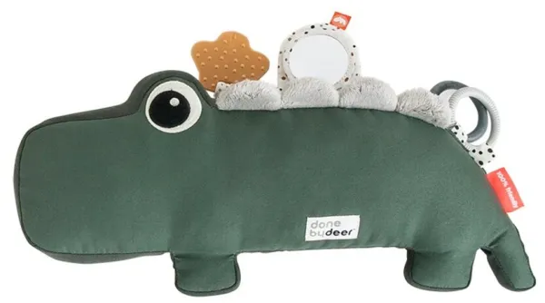 Tummy Time Aktivitätsspielzeug - Croco, Grün
