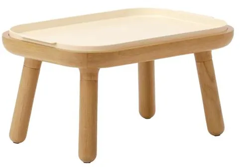 Umage Paff Tisch - Niedrig - Pearl White