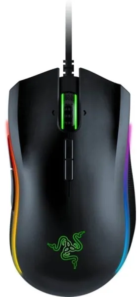 Razer Mamba Elite - Gaming-Maus - Laser - 9 Tasten - Schwarz mit RGB-Beleuchtung