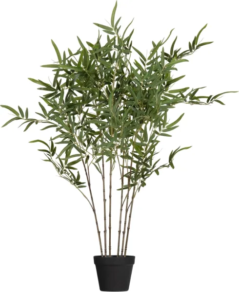 Bambusa, künstliche Pflanze, grün, H100x110x110 cm