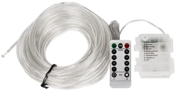 Lichterkette mit farbigem Licht