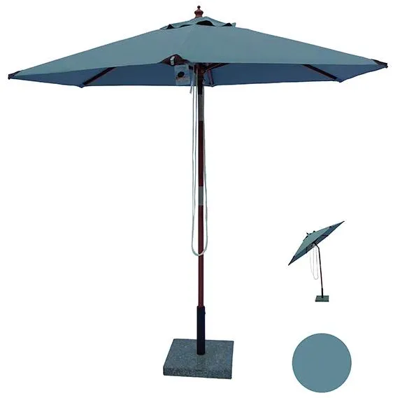 Sonnenschirm Genf - 2,5 Meter - Grau