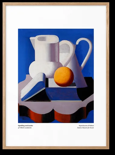 Peléton Ausstellung mit Krügen Poster 70x100