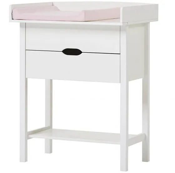 Hoppekids ISABELLA Wickelkommode mit Wickelauflage in Rosa