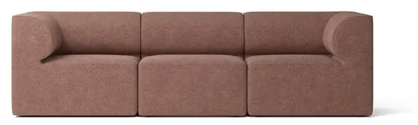 Audo Eave 86 Sofa 3-Sitzer Konfiguration 2 Bordeaux