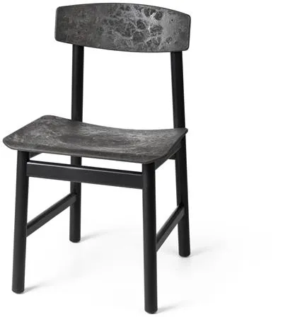 Mater Conscious BM3162 Esszimmerstuhl Schwarz Buche/Coffee Schwarz